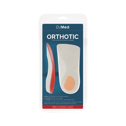 DJMed Orthotic 3/4 Insoles - Shoe Inserts